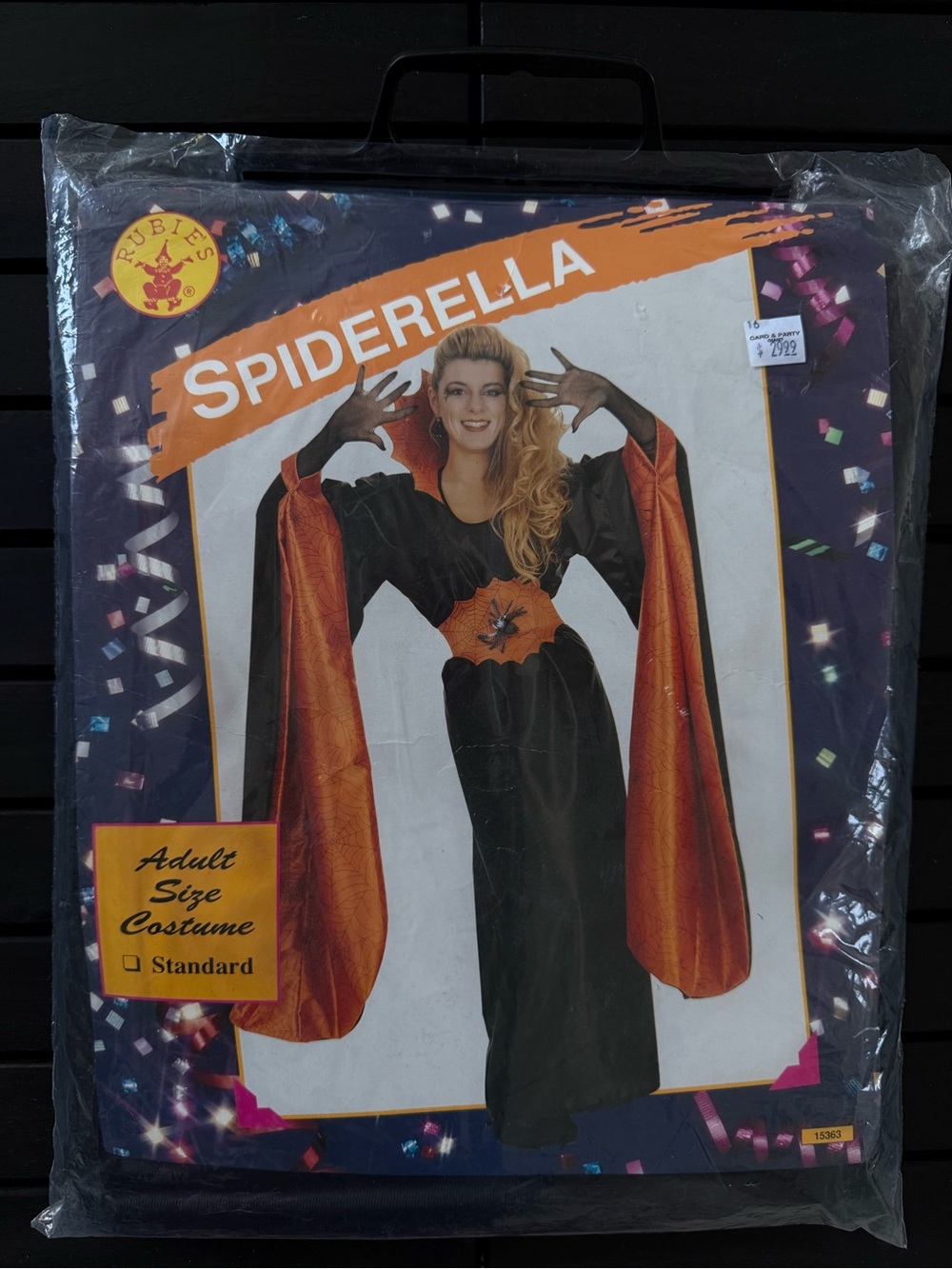 Vintage Rubie’s Spiderella Adult Halloween Costume #15363 Made in USA New